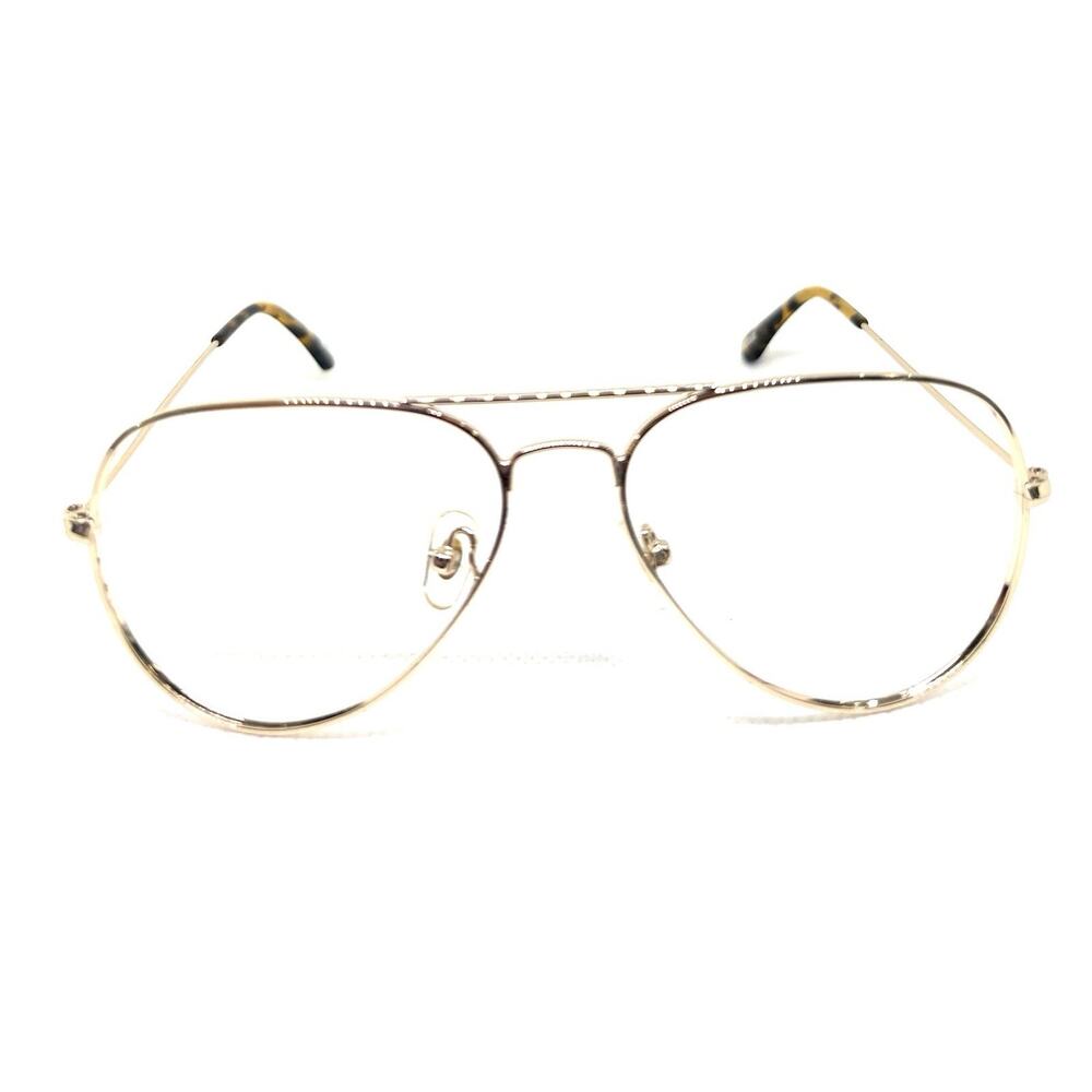 OTTOTO 35-M7676 GOLD EYEGLASSES SUNGLASSES FRAMES 58-14-140